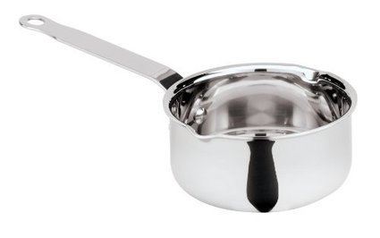 Vinod 18 cm Stainless Steel MilkPan -2.5 Ltrs with two spouts for easy and smooth  pouring