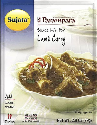 Sujata Parampara Lamb Curry 2.8 Oz - 78 Gms