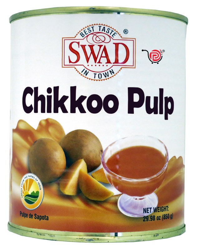 Swad Chikkoo  Pulp 29.9 Oz - 850 Gms