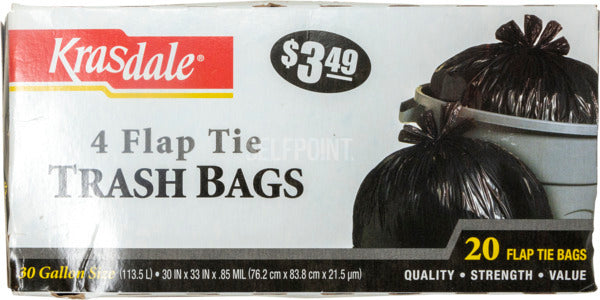 Krasdale Trash Bags 20 Bags