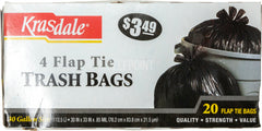 Krasdale Trash Bags 20 Bags