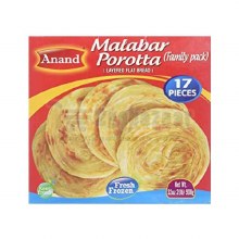 Anand Frozen Malabar  Porotta 3.6 Lb - 1650 Gms