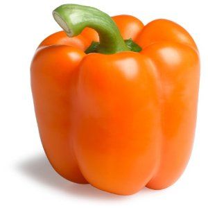 Fresh ORANGE PEPPER $-Lb