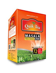 Quick Tea Masala Chai 5.08 oz - 144 Gms 72 Bags