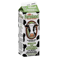 Farmland Reduced Fat Cultured buttermilk one quart-946 ML