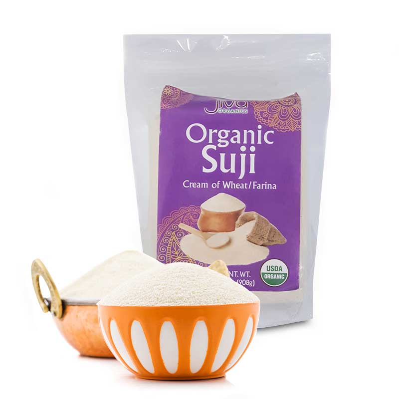 Jiva Organics Suji 2 Lb - 908 Gms